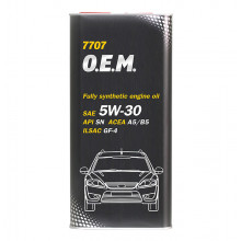 Моторное масло MANNOL FOR FORD/VOLVO 7707 O.E.M. / 51963 (5л)