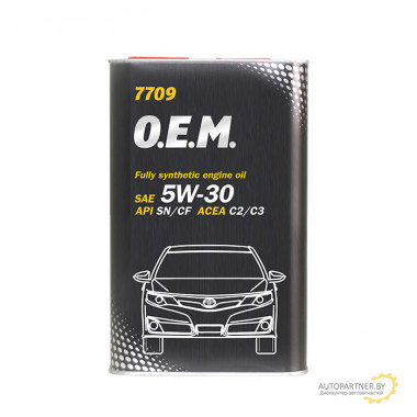 Моторное масло MANNOL FOR TOYOTA/LEXUS O.E.M. 7709 5W30 / MN7709-1ME (1л)