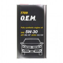 Моторное масло MANNOL FOR TOYOTA/LEXUS O.E.M. 7709 5W30 / MN7709-4ME (4л)