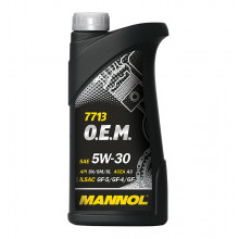 Моторное масло MANNOL FOR KOREAN CARS O.E.M. 7713 5W30 / MN7713-1 (1л)