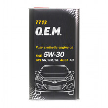 Моторное масло MANNOL FOR KOREAN CARS O.E.M. 7713 5W30 / MN7713-4ME (4л)