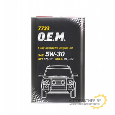 Моторное масло MANNOL FOR LAND ROVER JAGUAR O.E.M. 7723 5W30 / MN7723-1 (1л)
