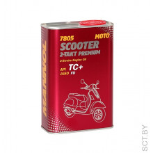 Моторное масло MANNOL 2-TAKT PREMIUM SCOOTER (!!!МОТОРНОЕ МАСЛО СНЯТО С ПРОИЗВОДСТВА!!!) / MN7805-1ME (1л)  