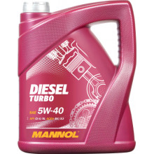 Моторное масло MANNOL DIESEL TURBO 5W40 / MN7904-5 (5л)