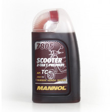 Моторное масло MANNOL 2-TAKT PREMIUM SCOOTER (!!!МОТОРНОЕ МАСЛО СНЯТО С ПРОИЗВОДСТВА!!!) / MN7805-1 (1л)  