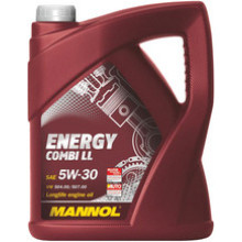 Моторное масло MANNOL ENERGY COMBI LL 5W30 / 95725 (5л)