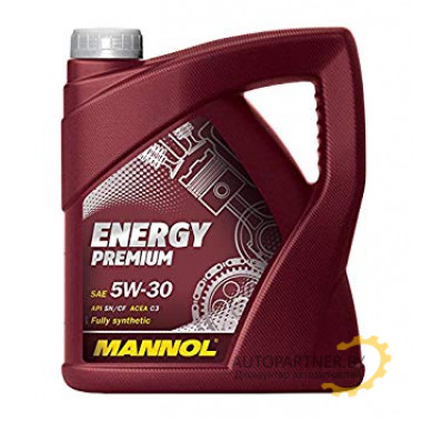 Моторное масло MANNOL ENERGY PREMIUM 5W30 / 99428 (4л)
