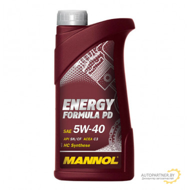 Моторное масло MANNOL ENERGY FORMULA PD 5W40 / MN7913-1 (1л)