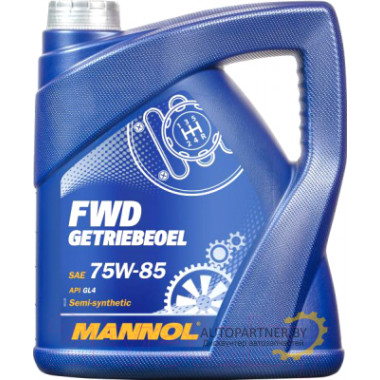 Трансмиссионное масло MANNOL FWD 75W85 GL-4 4л