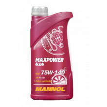 Жидкость гидравлическая MANNOL Synpower = Maxpower 4x4 GL-5 75w140 1л.