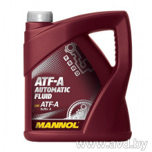 Трансмиссионное масло MANNOL ATF AG55 Automatic 4л.