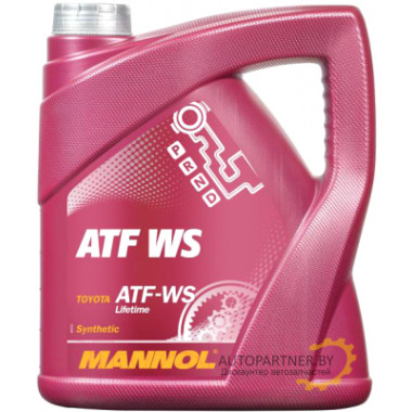 Трансмиссионное масло MANNOL ATF WS Automatic Special 4л.