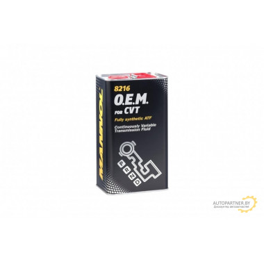 Трансмиссионное масло MANNOL 8216 CVT O.E.M.  4л. METAL