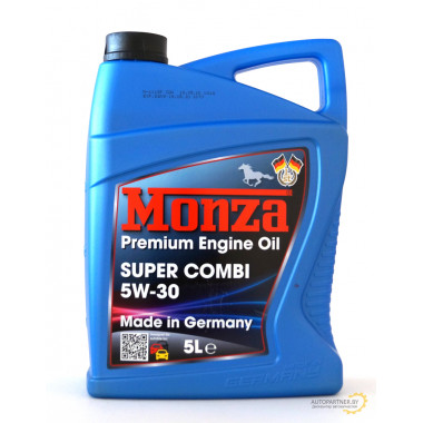 Моторное масло MONZA SUPER COMBI 5W30 / 0285-5 (5л)