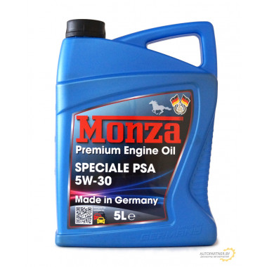 Моторное масло MONZA SPECIALE PSA 5W30 / 1385-5 (5л)