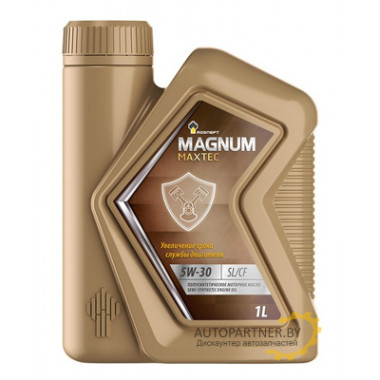Масло моторное РОСНЕФТЬ Magnum Maxtec 5W-30 1 л / ROSNEFT5W30MAGNUMMAXTEC1