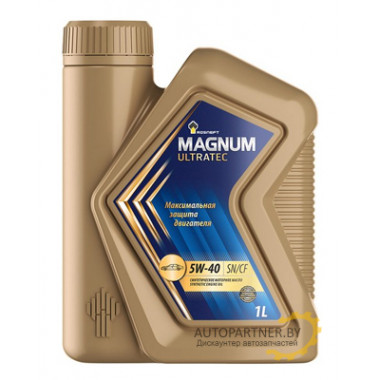 Масло моторное РОСНЕФТЬ Magnum Ultratec 5W-40 (1л) / ROSNEFT5W40MAGNUMULTRATEC1