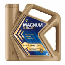 Масло моторное РОСНЕФТЬ Magnum Ultratec 5W-40 (4л) / ROSNEFT5W40MAGNUMULTRATEC4