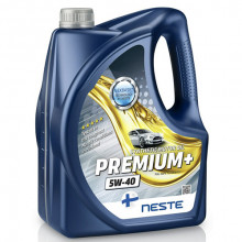 Моторное масло NESTE PREMIUM+ 5W40 / 116545 (4л)