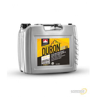 Масло моторное PETRO-CANADA Duron UHP E6 10W-40 20 л / E6DUH14J20