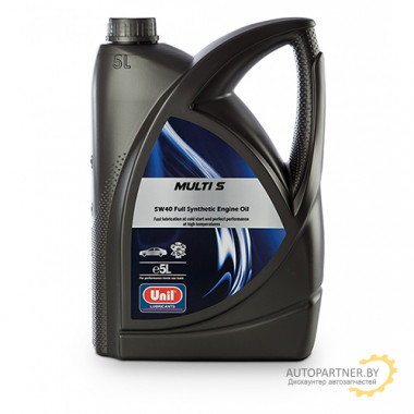 Масло моторное полусинтетическое UNIL Multi S 10W-40 (20л) / 11006241