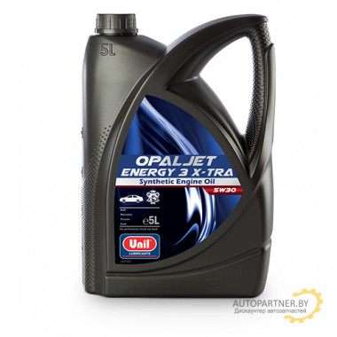 Масло моторное синтетическое UNIL Opaljet Energy 3 X-TRA 5W-30 (5л) / 1200247