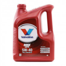 Масло моторное VALVOLINE Maxlife 5W-40 (4л) / 872364
