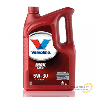 Масло моторное VALVOLINE Maxlife C3 5W-30 (4л) / 872368