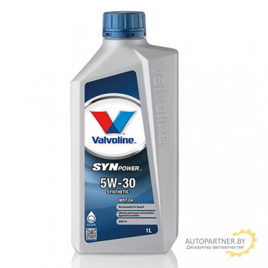 Масло моторное VALVOLINE SynPower MST C4 5W-30 (1л) / 872770