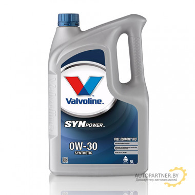 Масло моторное VALVOLINE SynPower FE 0W-30 (5л) / 874310