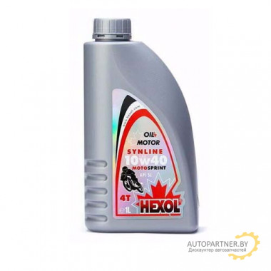 Моторное масло HEXOL SYNLINE 4T MOTOSPRINT 10W40 (1л) 