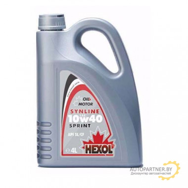 Моторное масло HEXOL SYNLINE Sprint 10W40 (4л) 