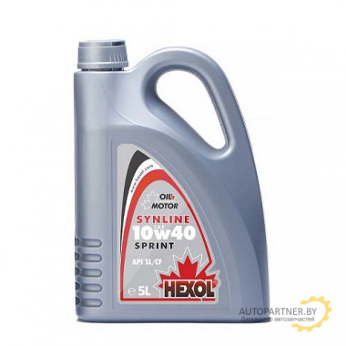 Моторное масло HEXOL SYNLINE Sprint 10W40 (5л) 