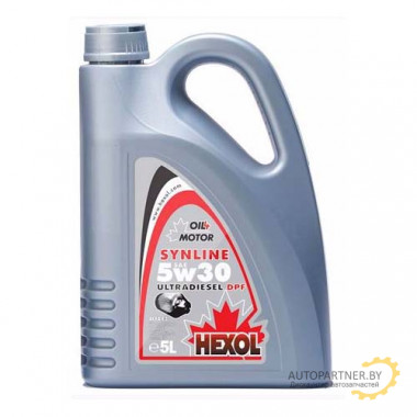 Моторное масло HEXOL SYNLINE ULTRADIESEL DPF 5W30 (5л)
