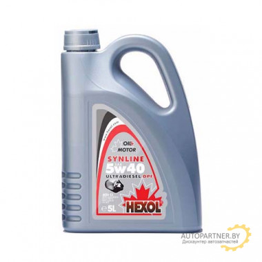 Моторное масло HEXOL SYNLINE ULTRADIESEL DPF 5W40 (5л)