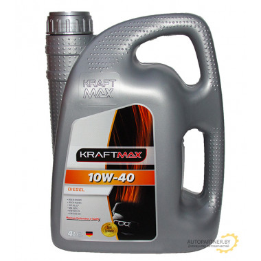 Масло моторное KRAFTMAX 10W-40 DIESEL SL/CF (4л) KM126/4