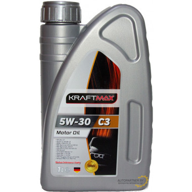 Масло моторное KRAFTMAX 5W-30 C3 DPF (1л) KM607/1