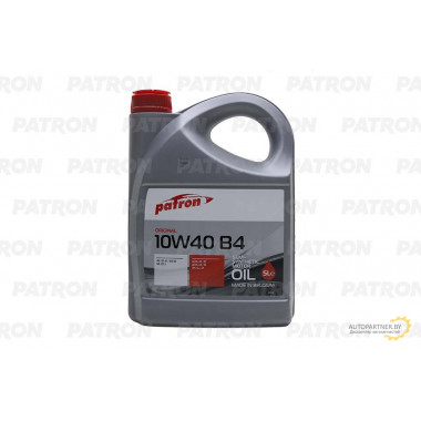 Масло моторное полусинтетическое PATRON 10W40 B4 (5л) ORIGINAL