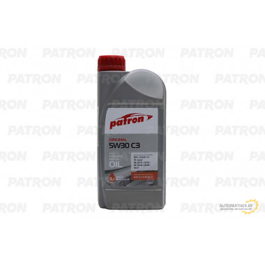 Масло моторное синтетическое PATRON 5W30 C3 (1л) ORIGINAL