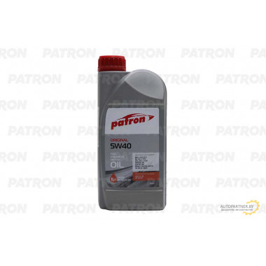 Масло моторное синтетическое PATRON 5W40 (1л) ORIGINAL