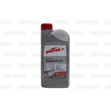 Масло моторное синтетическое PATRON 5W40 PI C3 (1л) ORIGINAL