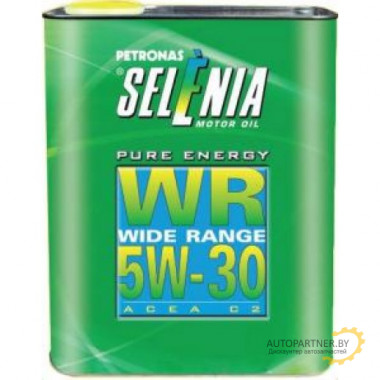 PETRONAS-SELENIA Моторное масло WR Pure Energy 5W30 Acea C2 / 14123701 (2л)