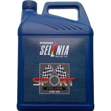 PETRONAS-SELENIA 14145015 Масло моторное синтетическое SPORT 5W-40, 5л