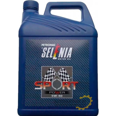 PETRONAS-SELENIA 14145015 Масло моторное синтетическое SPORT 5W-40, 5л