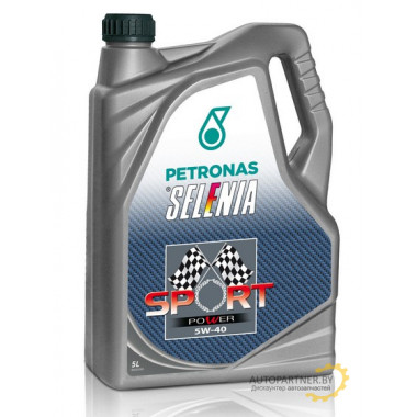 PETRONAS-SELENIA 16365019 Масло моторное синтетическое SPORT POWER 5W-40, 5л