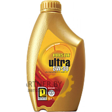 Масло моторное синтетическое PRISTA ULTRA PLUS 5W-30 4л