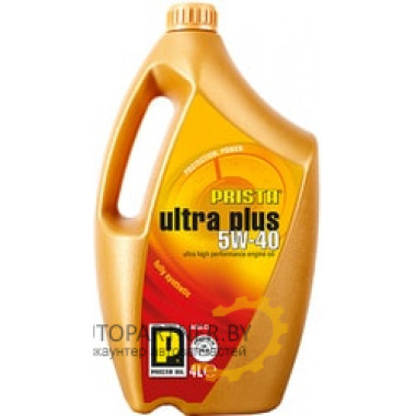 Масло моторное синтетическое PRISTA ULTRA PLUS 5W-40 4л