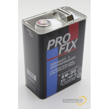 SN5W30C Масло моторное PROFIX Engine Oil For Gasoline/Diesel 5W-30 SN/GF-5/CF 4л