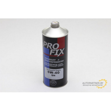 SN5W40C1 Масло моторное PROFIX Engine Oil For Gasoline/Diesel 5W-40 SN 1л