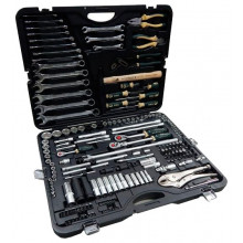 ROCK FORCE 41802-5 1/4"&3/8"&1/2" Набор инструментов 180пр. 6гр